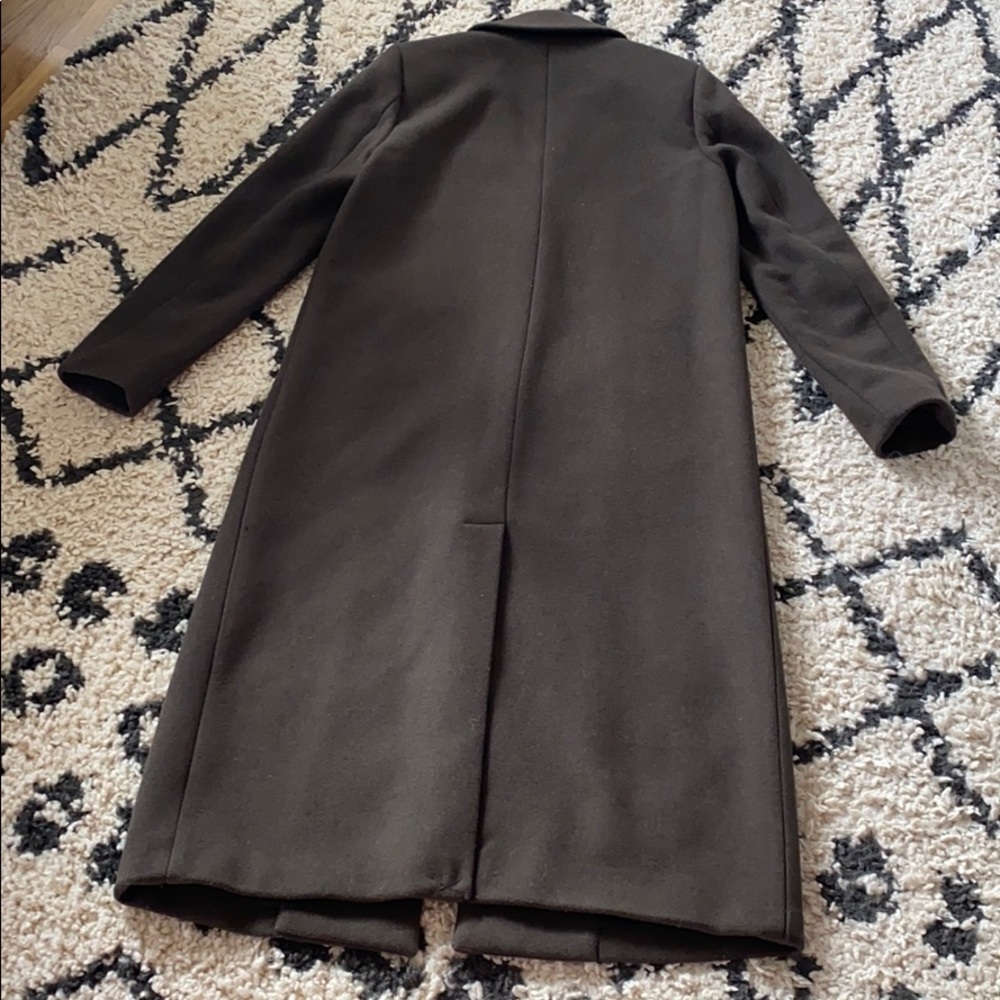green wool coat - Picture 5 of 7